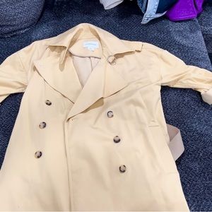 NWOT Club Monaco Beige Coat